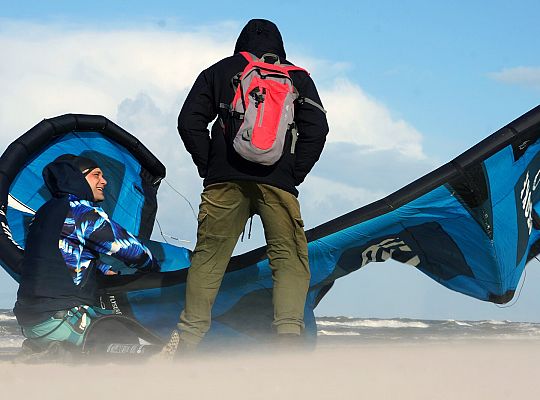 kiteboarding Łeba Surfkite.pl